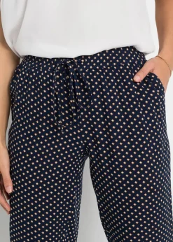 Schlupfhose aus reiner Viskose