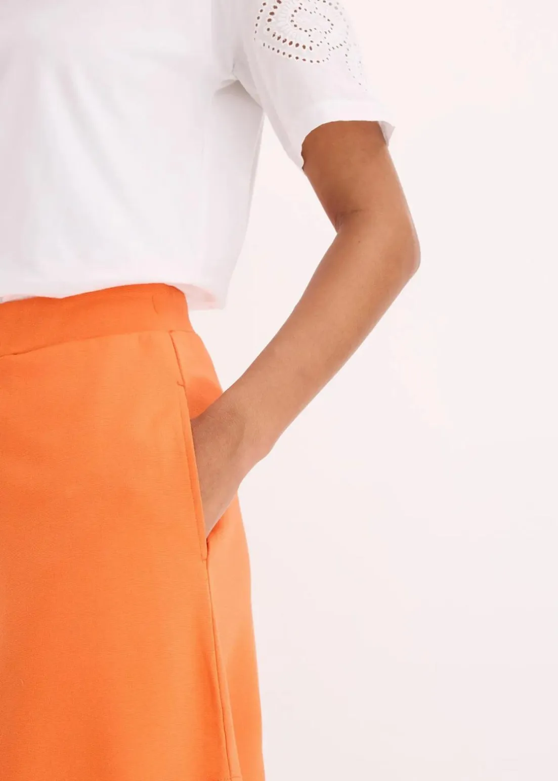 Schlupf-Shorts aus bequemen Punto di Roma