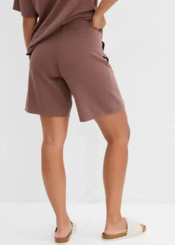 Schlupf-Shorts aus Feinstrick