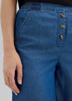 Schlupf-Shorts aus Lyocell