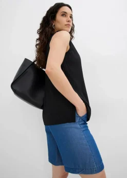 Schlupf-Shorts aus Lyocell