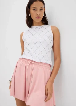 Schlupf-Shorts im Tennis-Look