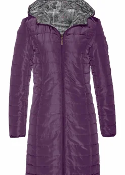 Schöner Steppmantel zum Wenden