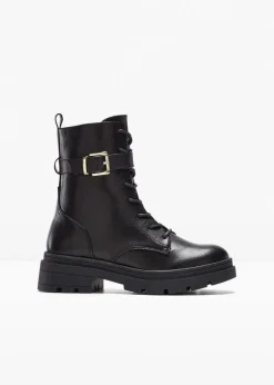 Schnürboots mit Schnalle