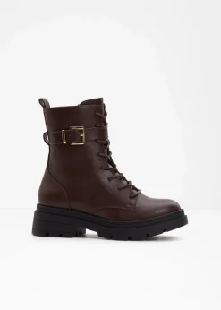 Schnürboots mit Schnalle