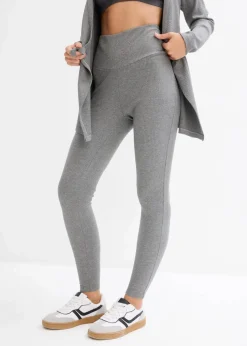 Set aus Umstands-Wickelshirt mit bequemer Leggings (2-tlg.Set)