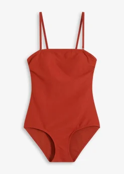 Shape Badeanzug aus Strukturware mittlere Formkraft