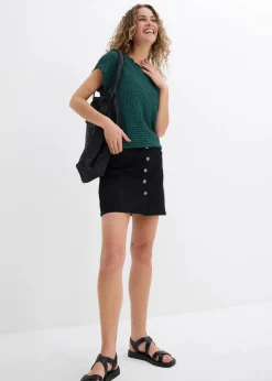 Shirt aus leichtem Crêpe