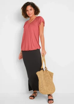 Shirt aus Viskose-Mix