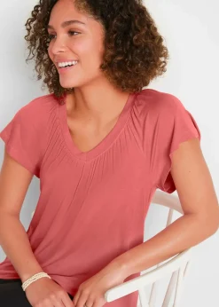 Shirt aus Viskose-Mix