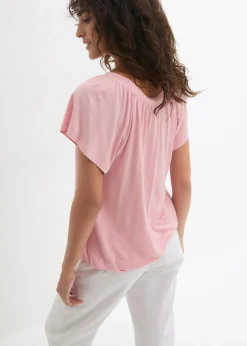 Shirt aus Viskose-Mix