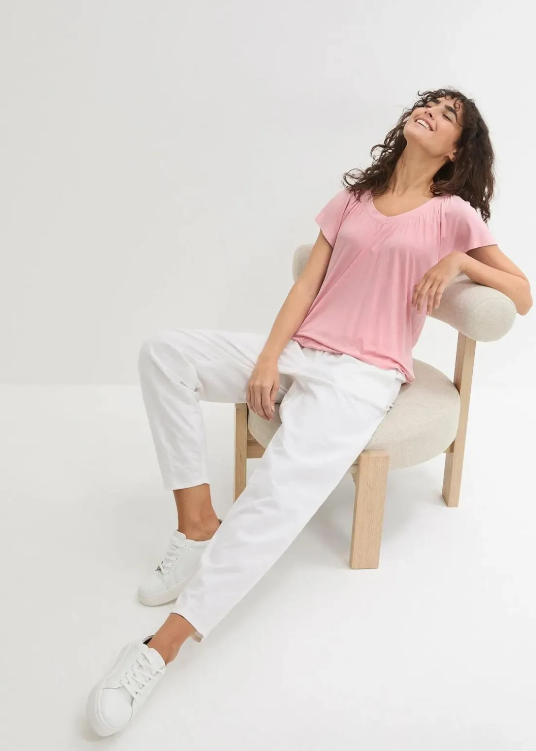 Shirt aus Viskose-Mix