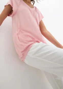 Shirt aus Viskose-Mix