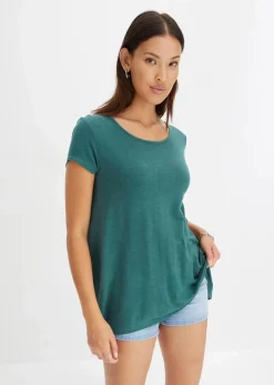 Shirt in asymmetrischer Länge