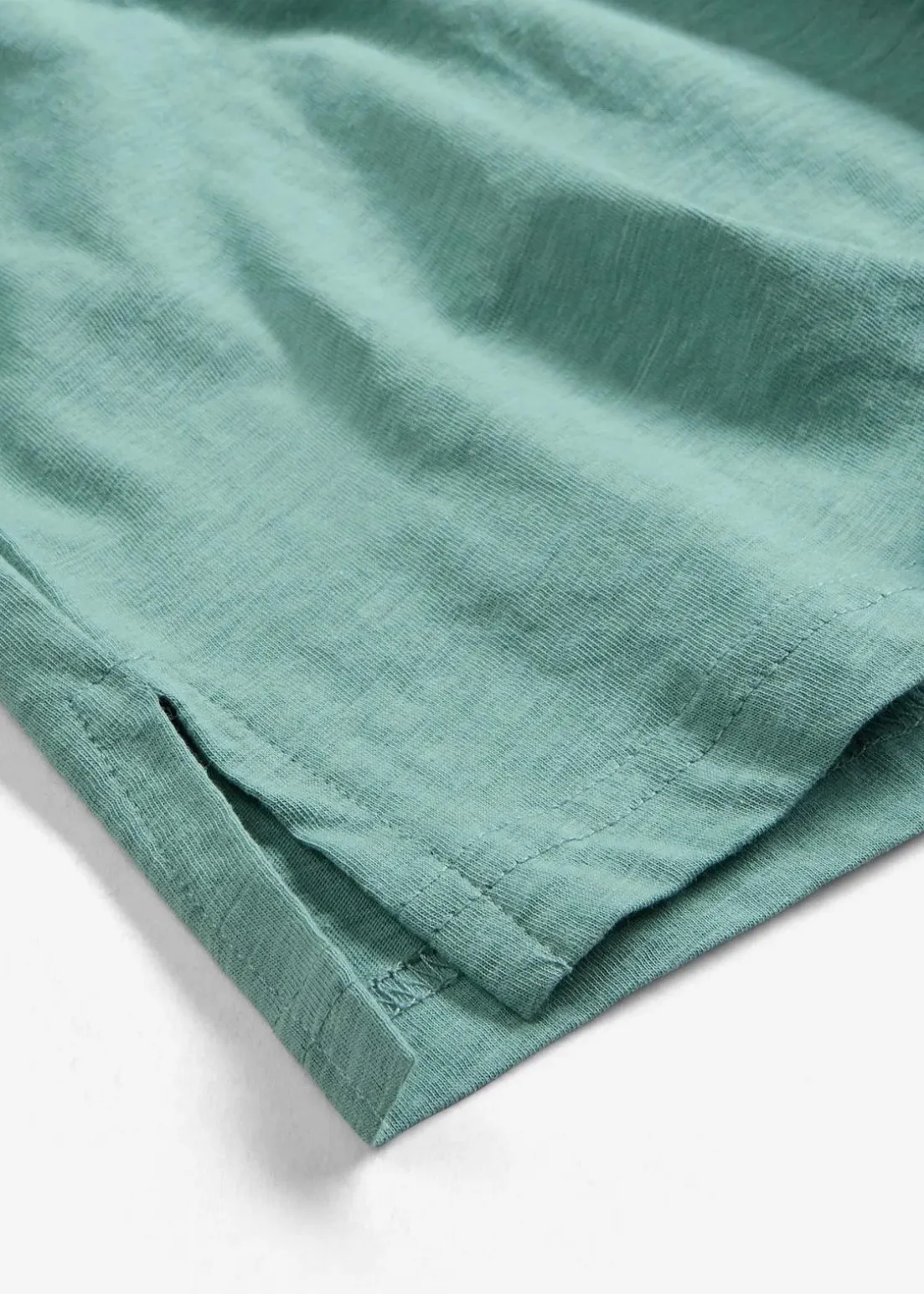 Shirt mit Knopfleiste aus reiner Bio-Baumwolle