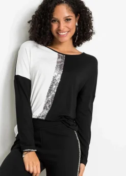 Shirt mit Pailletten