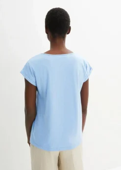 Shirt mit Seidenanteil