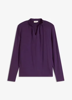 Shirt mit Stehkragen