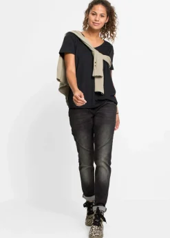 Shirt mit V-Ausschnitt