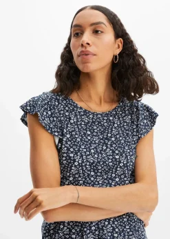 Shirt mit Volantärmel