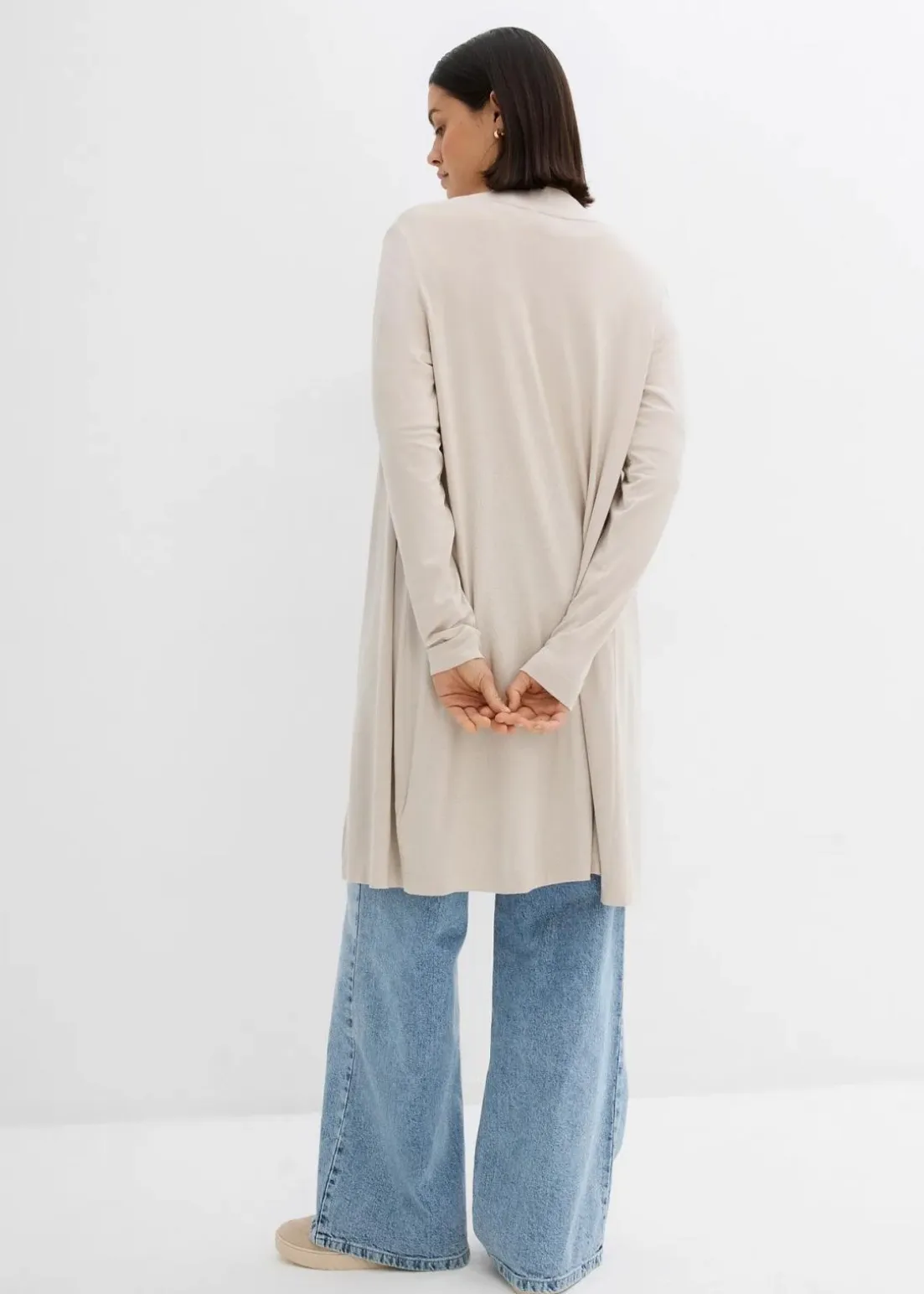 Shirtjacke aus softem Viskose-Mix