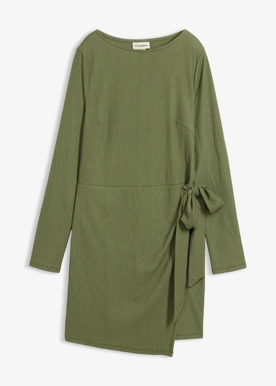 Shirtkleid aus Barcrêpe