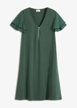 Shirtkleid mit Chiffonärmeln