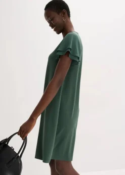 Shirtkleid mit Chiffonärmeln