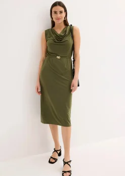 Shirtkleid mit Gürtel (2-tlg. Set)