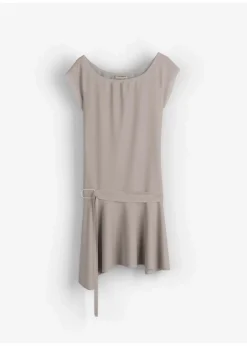 Shirtkleid mit Gürteldetail