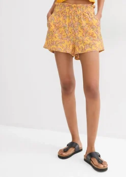 Shorts aus Baumwoll-Viskose Mix