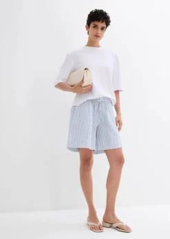 Shorts aus reiner Baumwolle