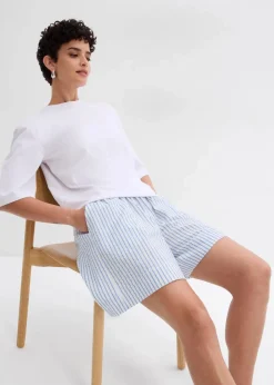 Shorts aus reiner Baumwolle