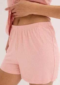 Shorty aus weicher Rippe