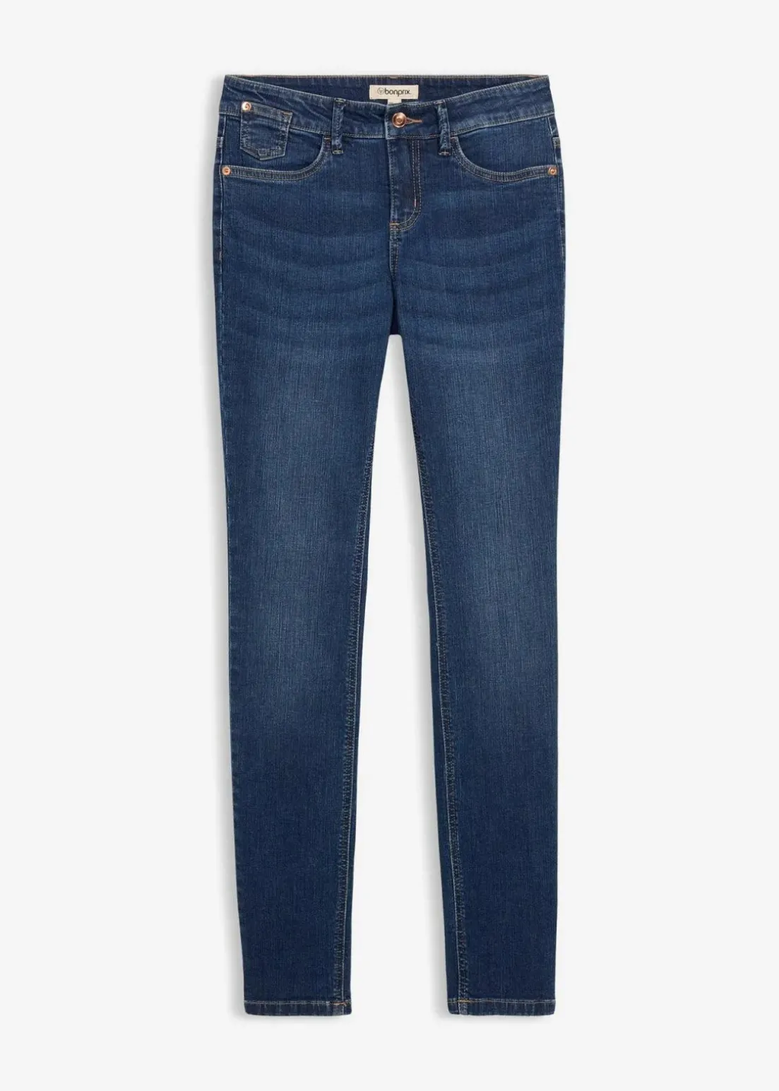 Skinny Jeans Mid Waist, Bio Baumwolle