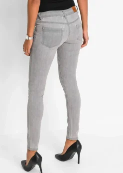 Skinny Jeans Mid Waist, Stretch