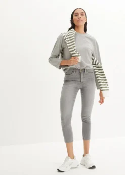 Skinny-Jeans High Waist, 7/8 Komfort-Stretch