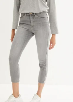 Skinny-Jeans High Waist, 7/8 Komfort-Stretch