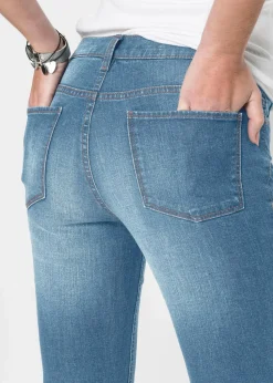 Skinny-Jeans, Mid Waist, cropped