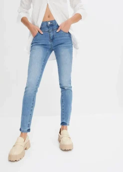 Skinny-Jeans Mid Waist, cropped