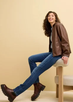 Skinny-Jeans Mid Waist, Stretch