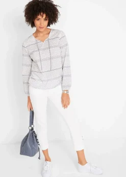 Slim Fit Jeans Mid Waist, cropped