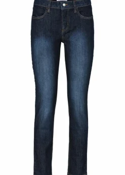 Slim Fit Jeans Mid Waist, cropped