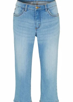 Slim Jeans, Mid Waist, Capri