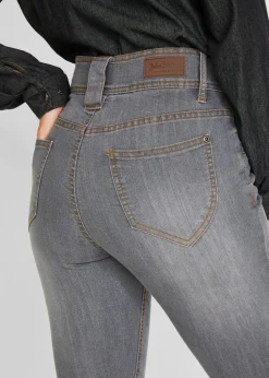 Slim-Fit-Jeans High Waist, Komfort-Stretch