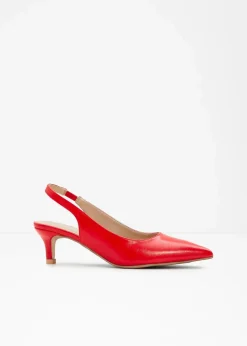 Slingpumps mit schmalem Absatz