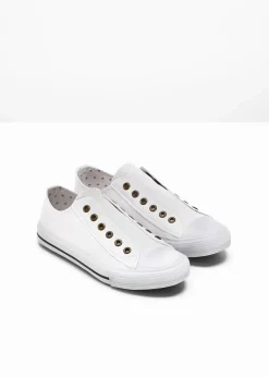 Slip-In-Sneaker aus Baumwoll-Canvas