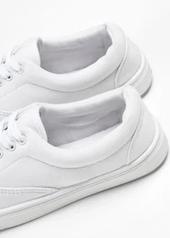 Sneaker aus Baumwoll-Canvas