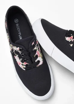 Sneaker aus Baumwoll-Canvas