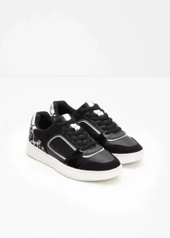 Sneaker mit Animal-Details